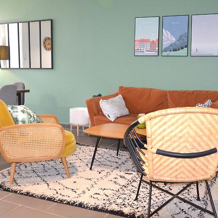 Le Cocon Troyen - 6-8P - 2 Parking Gratuits Apartment Troyes Ngoại thất bức ảnh