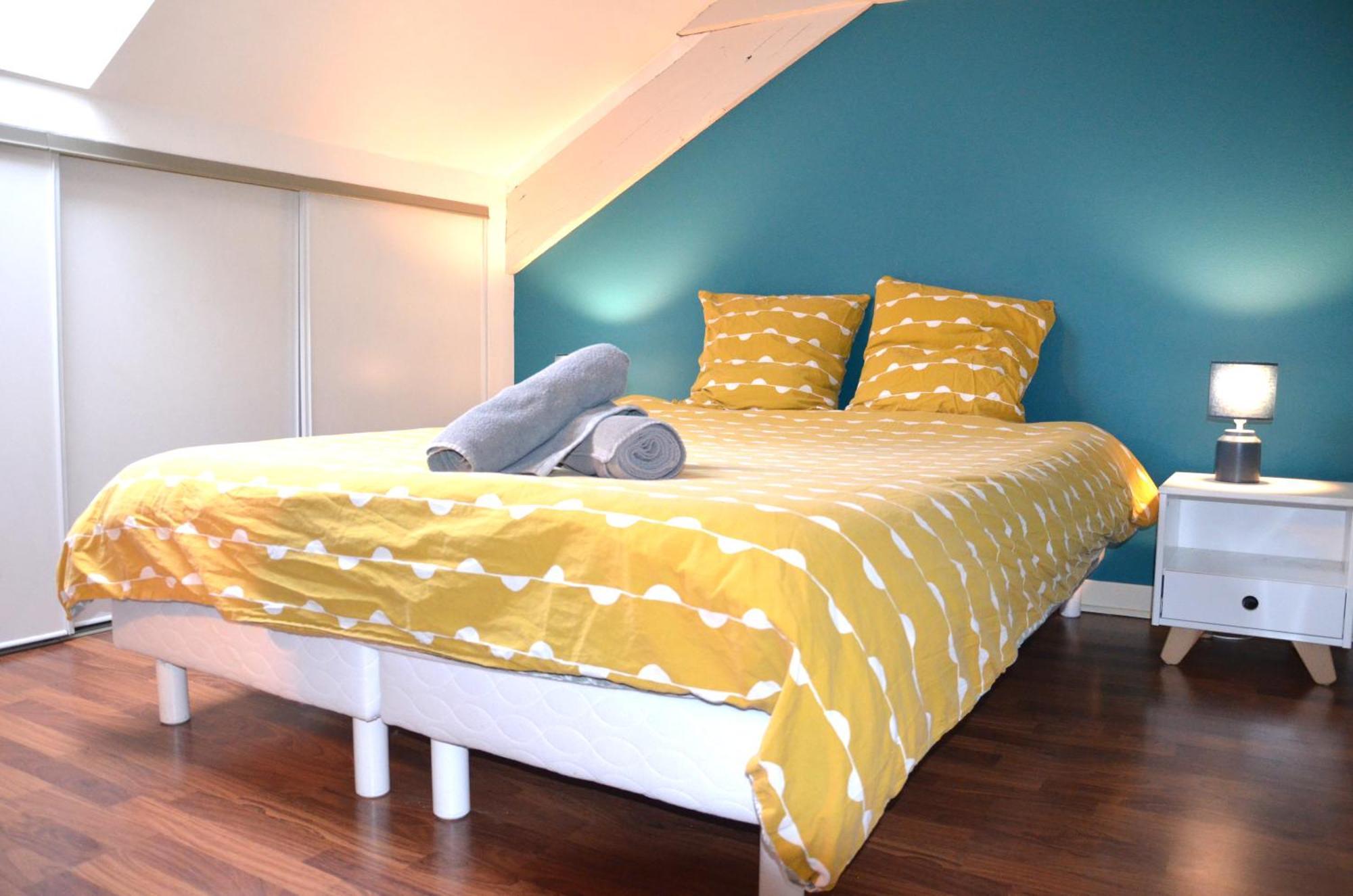 Le Cocon Troyen - 6-8P - 2 Parking Gratuits Apartment Troyes Ngoại thất bức ảnh